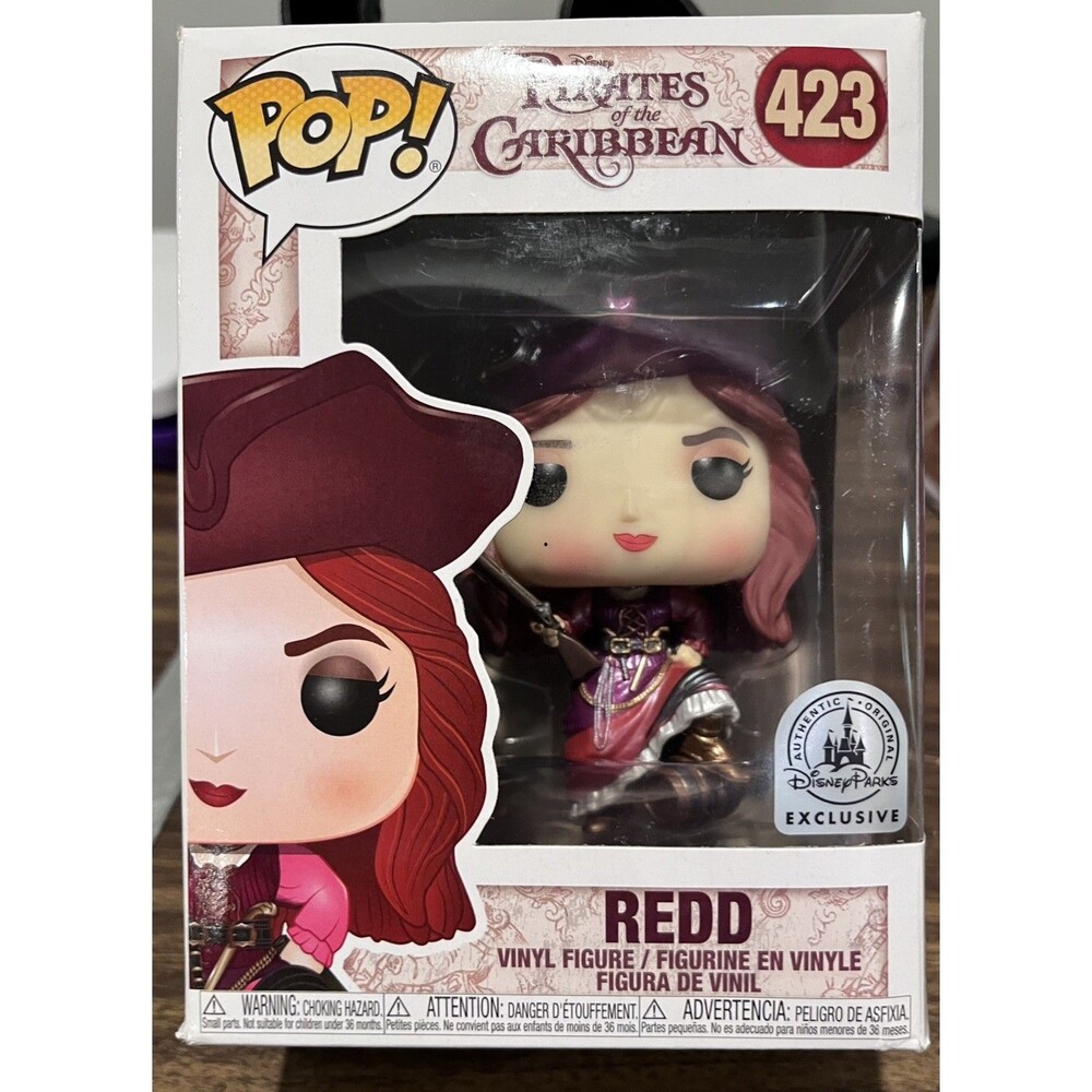 Funko Pop! Disney: REDD #423 PIrates of the Carribean Disney Parks Exclusive